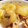 ぺいくみ's cooksnap of when they made きゅうりと豚バラの煮物.