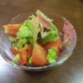 まさたかまま's cooksnap of when they made トマトとおろしキュウリの酢醤油あえ＊*.