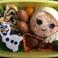 クック17BU5D☆'s cooksnap of when they made キャラ弁☆アナ雪☆アナ＆エルサ＆オラフ☆.