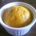 見返り美人さん's cooksnap of when they made かぼちゃ蒸しパン (幼児食にも).