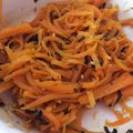 花団子＊'s cooksnap of when they made お茶漬けの素で簡単「にんじんナムル」.
