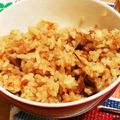 クックOS7J2R☆'s cooksnap of when they made 缶詰で〜かにの炊き込みごはん.