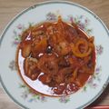 tomoro♪'s cooksnap of when they made チキンのトマト煮込み。.