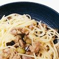 とろーるる's cooksnap of when they made なすと豚肉とアスパラの和風パスタ♪.