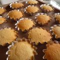 ニコニコ笑顔's cooksnap of when they made お店の味☆アーモンドプチガトー♪.
