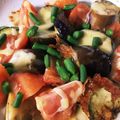 ミラクルおやじ's cooksnap of when they made ナス&トマトのなんちゃってフォンデュ☆.