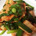 石崎ほし's cooksnap of when they made 簡単！夏はスタミナみなぎるニラ豚キムチ！.