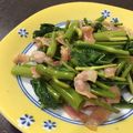 NAK_'s cooksnap of when they made 空芯菜（エンサイ）とベーコンの炒め物.