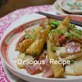 1646's cooksnap of when they made たけのことベーコンのアジアン炒め♪.