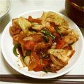 しらたまこもも's cooksnap of when they made 豚肉とキャベツのピリ辛炒め.