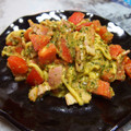 ジョンリークッカー's cooksnap of when they made ﾄﾏﾄとﾍﾞｰｺﾝのﾊﾞｼﾞﾙﾊﾟｽﾀ♡.