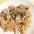 sun9mama's cooksnap of when they made 炊飯器で簡単☆野菜カレーピラフ.