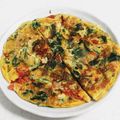 さゆり4's cooksnap of when they made 野菜たっぷり♪簡単スパニッシュオムレツ☆.