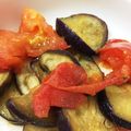 クックNLVHWX☆'s cooksnap of when they made ナスとトマトのオリーブオイル炒め.