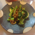 △▽食いしんぼう△▽'s cooksnap of when they made 小松菜と納豆の梅肉和え.