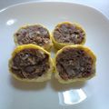 こくぼっち's cooksnap of when they made ひき肉の卵巻き.