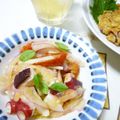 ruruyun's cooksnap of when they made タコとセミドライトマトのマリネ♪.