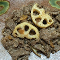 ぴょんきち☆☆'s cooksnap of when they made 牛肉と蓮根の梅炒め.