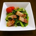 りこまこせいやのパパ's cooksnap of when they made のらぼう菜とベーコンの炒め物☆.