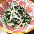 YUKIKI☆'s cooksnap of when they made ほうれん草と玉ねぎのツナサラダ.