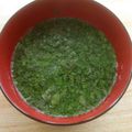 みか721's cooksnap of when they made 本場の味！『モロヘイヤスープ』.