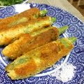 tonapan's cooksnap of when they made 夏野菜オクラのえびはさみフライ.