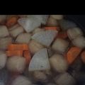 uomaru's cooksnap of when they made 大根と麩の煮物.