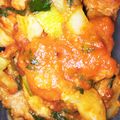 カニーヘン's cooksnap of when they made 鮭のムニエル♪トマトクリームソース.