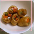 ひトみ's cooksnap of when they made いんげんと人参の信田巻き.