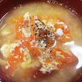 ゆりろべ's cooksnap of when they made トマトの酸辣湯スープ.