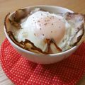 kmndisk's cooksnap of when they made ✿朝ごはんに✿すぐできる！ハムエッグ丼.
