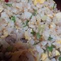 ミッキートム's cooksnap of when they made 余った鳥そぼろで◇鳥そぼろチャーハン◆.