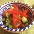 やまぷん's cooksnap of when they made トマト青紫蘇きゅうりのごま油サラダ.
