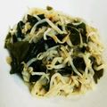 ぴめシェフ's cooksnap of when they made 酸味まろやか★もやしとワカメの酢の物.