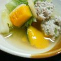 ゆーり。's cooksnap of when they made 風邪撃退！豚団子とかぼちゃ鍋おろし添.