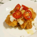 サムさんサムさん's cooksnap of when they made 鶏のから揚げ　トマトみぞれだれ.