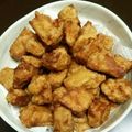 美優輝ママ's cooksnap of when they made 高野豆腐でなんちゃって鶏唐揚げ☆.