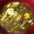 夕飯は６時です's cooksnap of when they made 簡単！ピーマンしめじ　卵のコンソメスープ.