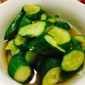 a0imama♡'s cooksnap of when they made 超簡単 キュウリの中華漬け♡.