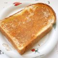 卯月のうさぎ２０１４'s cooksnap of when they made 気分だけでも！きなこ揚げパン？トースト.