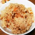 ひｰたん's cooksnap of when they made ぐっさんチャーシューと玉葱の炊き込みご飯.
