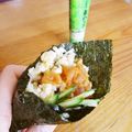 pali's cooksnap of when they made マークのスパイシーツナ(手巻寿司).