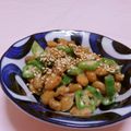 赤い電話's cooksnap of when they made 簡単☆納豆オクラ.