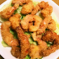 ☆matsuko's cooksnap of when they made 小さくて曲がっていてもエビフライ.