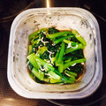 genoui's cooksnap of when they made 簡単！小松菜のお浸ししらす和え.
