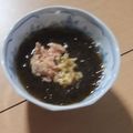 きらり流れ星's cooksnap of when they made もずくのゆず風味シーチキン添え.