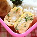 まじゅじゅ's cooksnap of when they made お弁当に☆ネギだし卵焼き.