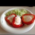 紫乃②'s cooksnap of when they made 簡単！可愛い！パプリカ目玉焼き！.