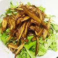 kママ４１８７'s cooksnap of when they made 炒めごぼうのサラダ.