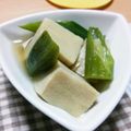 810noＡ's cooksnap of when they made 高野豆腐とオクラの煮浸し.